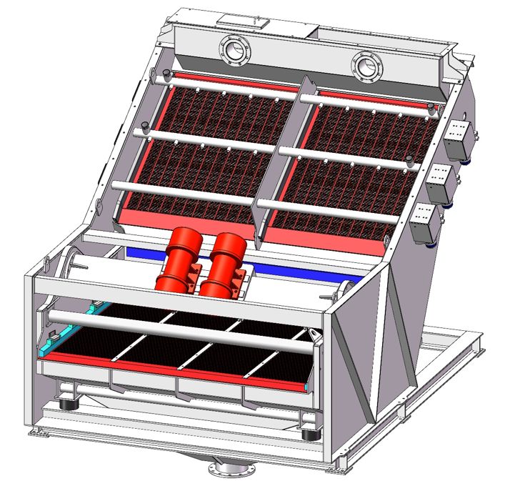 Electromagnetic Screen,High-frequency screen,Vibration Electromagnetic Screen,tailings dehydration-by-HOT